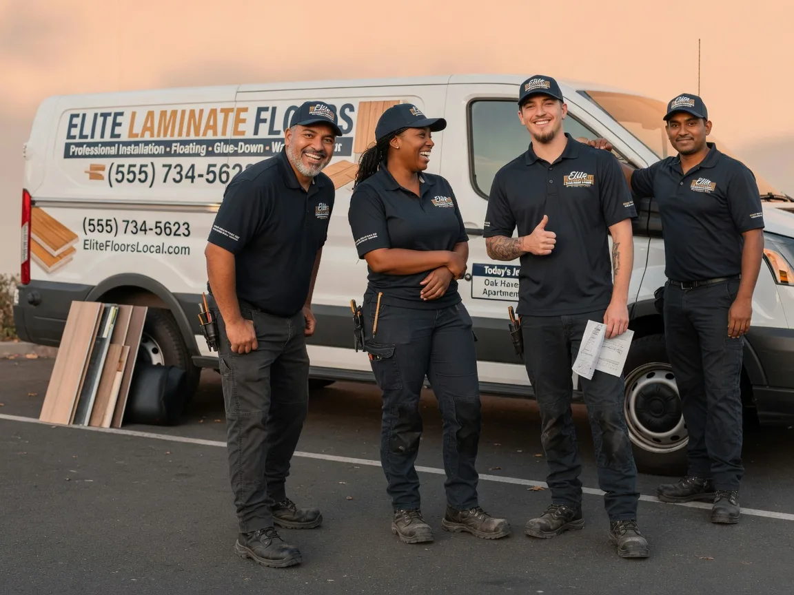 Laminate flooring installation company in Parma, OH
